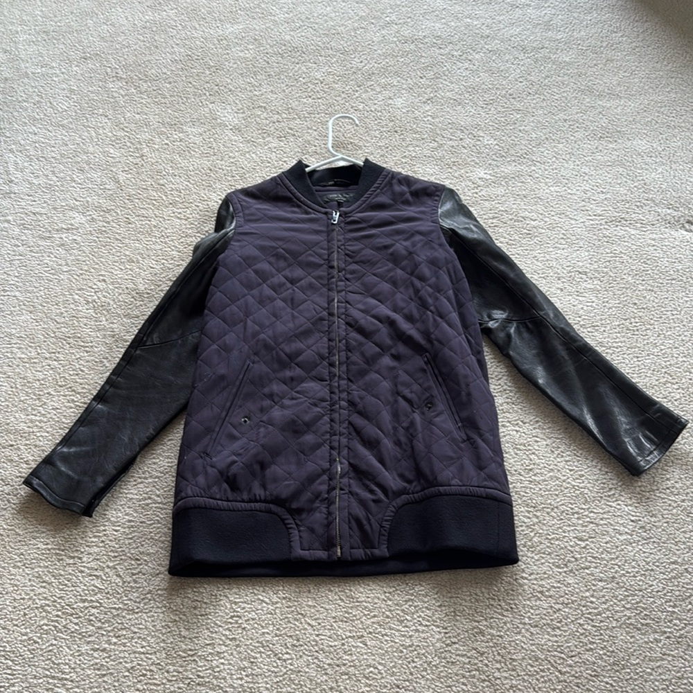 Rag and Bone - Quilted / Leather Jacket - XS